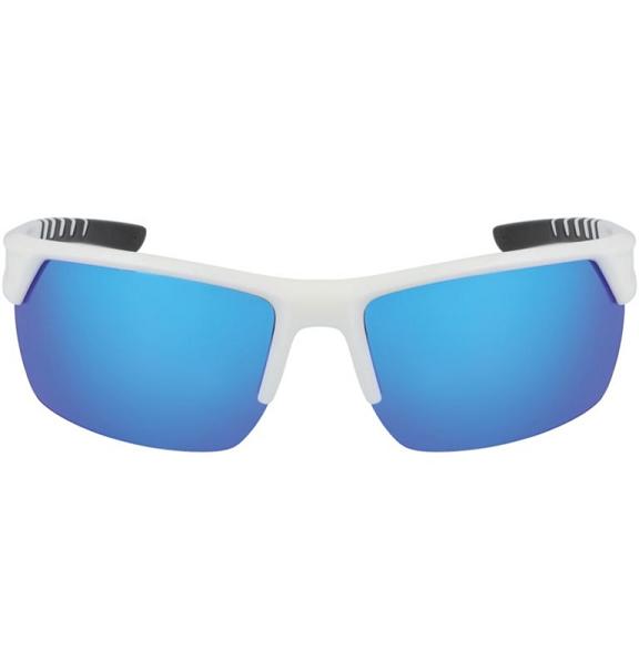 Columbia Peak Racer Sunglasses White/Blue For Men's NZ98713 New Zealand